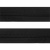 Рулонная молния с покрытием PVC спираль тип 3 (упак.270м) -черная с полосой СВО - купить в Кургане. Цена: 12.74 руб.