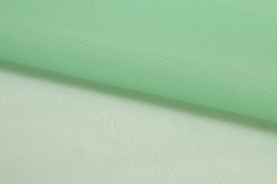 Портьерный капрон 13-6009, 47 гр/м2, шир.300см, цвет св.зелёный - купить в Кургане. Цена 143.68 руб.