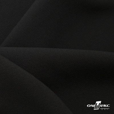 Ткань костюмная "Микела", 96%P 4%S, 255 г/м2 ш.150 см, цв-черный #1 - купить в Кургане. Цена 345.40 руб.