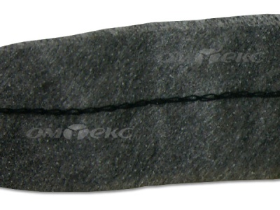 WS7225-прокладочная лента усиленная швом для подгиба 30мм-графит (50м) - купить в Кургане. Цена: 16.97 руб.