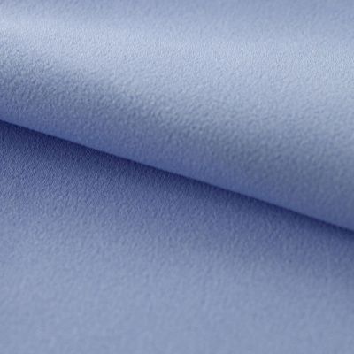 Креп стрейч Амузен 14-4121, 85 гр/м2, шир.150см, цвет голубой - купить в Кургане. Цена 196.05 руб.