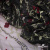 Сетка с вышивкой "Мадрид" 135 г/м2, 100% нейлон, ширина 130 см, Цвет 4/Черный - купить в Кургане. Цена 980 руб.
