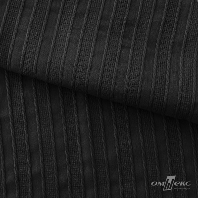 Ткань плательная 100%хлопок, 115 г/м2, ш.140 +/-5 см #103, цв.(17)-чёрный - купить в Кургане. Цена 548.89 руб.