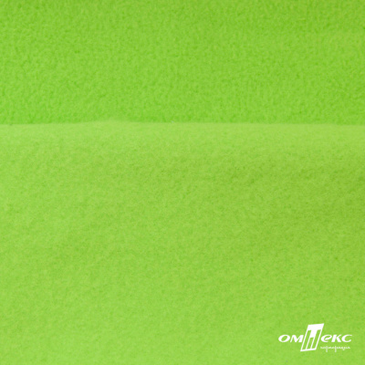Флис DTY 15-0146, 240 г/м2, шир. 150 см, цвет зеленая свежесть - купить в Кургане. Цена 640.46 руб.