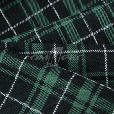 Ткань костюмная Клетка 25577, т.зеленый/зеленый./ч/бел, 230 г/м2, шир.150 см - купить в Кургане. Цена 539.74 руб.