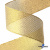 Лента металлизированная "ОмТекс", 50 мм/уп.22,8+/-0,5м, цв.- золото - купить в Кургане. Цена: 149.71 руб.