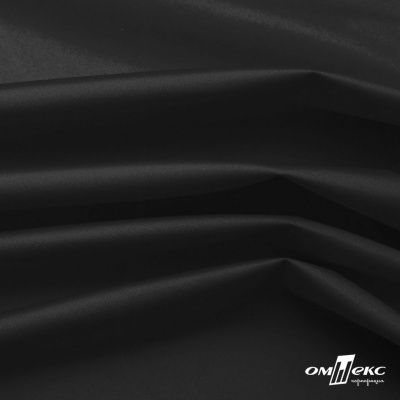 Курточная ткань Дюэл Middle (дюспо), WR PU Milky, Black/Чёрный 80г/м2, шир. 150 см - купить в Кургане. Цена 123.45 руб.