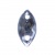 Стразы пришивные акриловые арт.#53/24 - "Кристал", 5х10 мм - купить в Кургане. Цена: 0.69 руб.