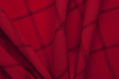 Скатертная ткань 25536/2006, 174 гр/м2, шир.150см, цвет бордо - купить в Кургане. Цена 269.46 руб.