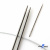 Спицы для вязания металлические d-2.5 мм круговые на тросике 53 см - купить в Кургане. Цена: 53.90 руб.
