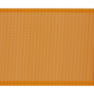 Лента капроновая "Гофре", шир. 110 мм/уп. 50 м, цвет оранжевый - купить в Кургане. Цена: 26.93 руб.