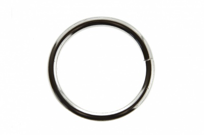 Кольцо металлическое d-3 х 32 мм, цв.-никель - купить в Кургане. Цена: 3.92 руб.