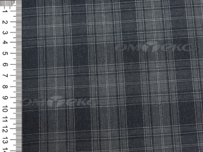 Ткань костюмная клетка 25235 2003, 185 гр/м2, шир.150см, цвет серый/сер - купить в Кургане. Цена 