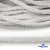 Шнур плетеный d-6 мм круглый, 70% хлопок 30% полиэстер, уп.90+/-1 м, цв.1076-белый - купить в Кургане. Цена: 588 руб.