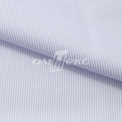Ткань сорочечная Пула, 115 г/м2, 58% пэ,42% хл, шир.150 см, цв.1-голубой, (арт.107) - купить в Кургане. Цена 306.69 руб.