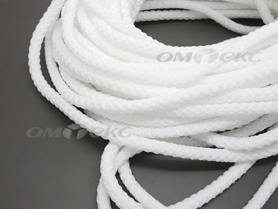 Шнур 1с35 4 мм крупное плетение 200 м белый - купить в Кургане. Цена: 1.10 руб.