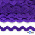 Тесьма вьюнчик 0381-0050, 5 мм/упак.33+/-1м, цвет 9530-фиолетовый - купить в Кургане. Цена: 107.26 руб.