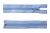 Спиральная молния Т5 351, 75 см, автомат, цвет св.голубой - купить в Кургане. Цена: 16.28 руб.