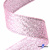 Лента парча 3341, шир. 25 мм/уп. 33+/-0,5 м, цвет розовый-серебро - купить в Кургане. Цена: 140.71 руб.