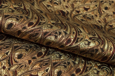 Ткань костюмная жаккард, 135 гр/м2, шир.150см, цвет бордо№17 - купить в Кургане. Цена 441.94 руб.
