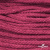 Шнур плетеный d-6 мм, 70% хлопок 30% полиэстер, уп.90+/-1 м, цв.1068-фуксия - купить в Кургане. Цена: 588 руб.