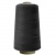 Швейные нитки (армированные) 28S/2, нам. 2 500 м, цвет чёрный - купить в Кургане. Цена: 139.91 руб.