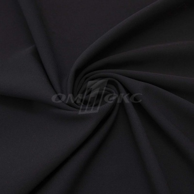 Ткань костюмная "Меган", 78%P 18%R 4%S, 205 г/м2 ш.150 см, цв-черный (Black) - купить в Кургане. Цена 392.32 руб.
