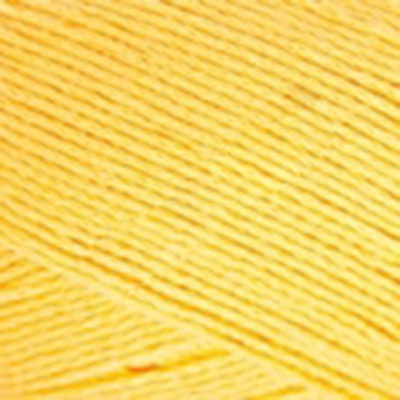 Пряжа "Хлопок Полет", 100% хлопок, 100гр, 400м, цв.104-желтый - купить в Кургане. Цена: 136.18 руб.