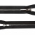 Молния металл Т-5 (2 сл.), 100 см, разъёмная, цвет чёрный - купить в Кургане. Цена: 170.89 руб.