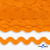 Тесьма вьюнчик 0381-0080, 8 мм/упак.33+/-1м, цвет 9511-оранжевый - купить в Кургане. Цена: 107.26 руб.