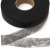 Прокладочная лента (паутинка) DF23, шир. 20 мм (боб. 100 м), цвет чёрный - купить в Кургане. Цена: 2.05 руб.
