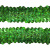Тесьма с пайетками D4, шир. 30 мм/уп. 25+/-1 м, цвет зелёный - купить в Кургане. Цена: 1 087.39 руб.