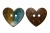 Деревянные украшения для рукоделия пуговицы "Кокос" #1 - купить в Кургане. Цена: 55.18 руб.