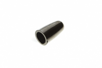 8100-Наконечник пластиковый под металл 15 мм-тем.никель - купить в Кургане. Цена: 2.45 руб.
