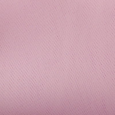 Фатин матовый 16-12, 12 гр/м2, шир.300см, цвет нежно-розовый - купить в Кургане. Цена 97.30 руб.