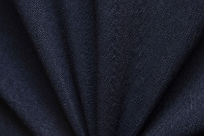 Ткань костюмная 25388 2009, 207 гр/м2, шир.150см, цвет т.синий - купить в Кургане. Цена 356.68 руб.