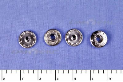 Кнопки металл Ф-12,5 (1440 +/-20 шт) "альфа" никель с рисунком - купить в Кургане. Цена: 2 853.69 руб.