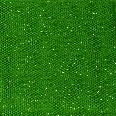 Сетка Глиттер, 24 г/м2, шир.145 см., зеленый - купить в Кургане. Цена 117.24 руб.
