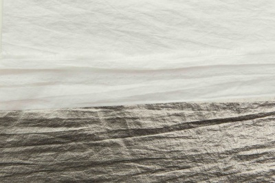 Текстильный материал "Диско"#1805 с покрытием РЕТ, 40гр/м2, 100% полиэстер, цв.6-тем.серебро - купить в Кургане. Цена 412.36 руб.