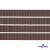 Репсовая лента 005, шир. 6 мм/уп. 50+/-1 м, цвет коричневый - купить в Кургане. Цена: 88.45 руб.
