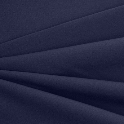 Костюмная ткань "Элис", 220 гр/м2, шир.150 см, цвет чернильный - купить в Кургане. Цена 303.10 руб.