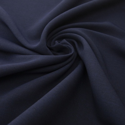 Ткань костюмная 26150 2009, 214 гр/м2, шир.150см, цвет т.синий - купить в Кургане. Цена 358.58 руб.