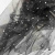 Сетка Фатин Глитер Спейс, 12 (+/-5) гр/м2, шир.150 см, 16-167/черный - купить в Кургане. Цена 184.03 руб.