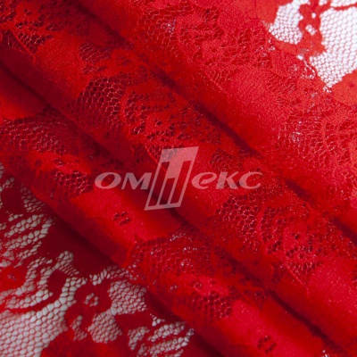 Кружевное полотно стрейч 15A61/RED, 100 гр/м2, шир.150см - купить в Кургане. Цена 1 580.95 руб.