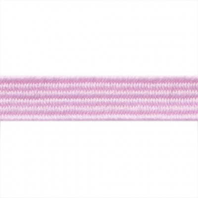 Резиновые нити с текстильным покрытием, шир. 6 мм ( упак.30 м/уп), цв.- 80-розовый - купить в Кургане. Цена: 155.22 руб.