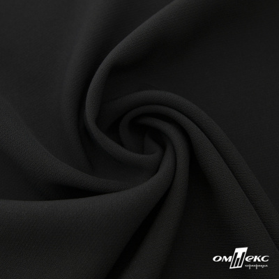 Ткань костюмная "Микела", 96%P 4%S, 255 г/м2 ш.150 см, цв-черный #1 - купить в Кургане. Цена 348.93 руб.