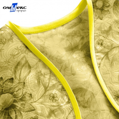 Косая бейка атласная "Омтекс" 15 мм х 132 м, цв. 034 лимонный - купить в Кургане. Цена: 228.12 руб.