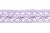 Тесьма кружевная 0621-1855, шир. 18 мм/уп. 20+/-1 м, цвет 107-фиолет - купить в Кургане. Цена: 466.97 руб.