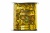 Пайетки "ОмТекс" на нитях, SILVER SHINING, 6 мм F / упак.91+/-1м, цв. 48 - золото - купить в Кургане. Цена: 356.19 руб.