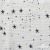 Ткань Муслин принт, 100% хлопок, 125 гр/м2, шир. 140 см, #2308 цв. 9 белый морская звезда - купить в Кургане. Цена 413.11 руб.